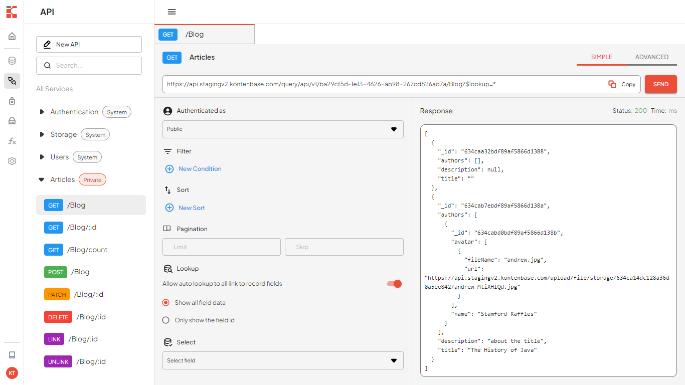 Dashboard Overview